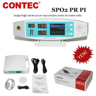 CONTEC CMS70A MASA TİPİ PULSEOKSİMETRE